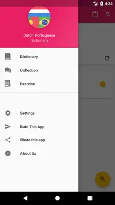 Dutch Portuguese Dictionary android App screenshot 5